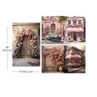 Redesign Prima Blush Blossom Tissue Decoupage Paper For Furniture  3 Pack 