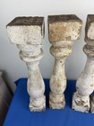 4 19thc  Porch Balusters  20 h  3 5 8  X 3 5 8  Victorian Architectural Elements