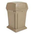 Rubbermaid Commercial 843088bg 35-gal  Fire-safe Container - Beige New