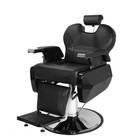Hydraulic Recline Barber Chair Salon Beauty Spa Hair Styling Equipment-black