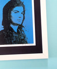 Andy Warhol 1984 Signed Awesome   Jackie Kennedy   Print   Framed 
