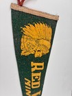 Vintage Red Wing Minnesota Pennant Flag Travel Souvenir Felt Banner Indian 16in