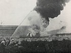 Original 1918 Print  The German   Flammenwerfer  