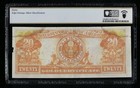 Sc 1922  20 Gold Certificate Fr 1187 Mule Pcgs 35 Choice Vf   172 