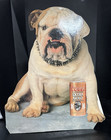 Coors Extra Gold Bulldog Vintage Cardboard Counter Card Topper 15x18 Inches
