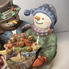 1999 Stock Lang   Wise Classic Santa Snowmen  sugar   Spice  1st Edition Rare