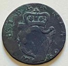 Us Colonial Period Irish 1760 Hibernia George Iii Rex 1 2 Penny