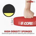 5core Guitar Stool 3 15  Chair Foldable Music Seat W Foot Rest   Guitar Stand