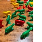 60 Vintage 80s Toy Farm Animals Barnyard 1980s Colorful Plastic Animals Marx 