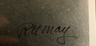 Wwii Us Navy Fighter Pilot Ace Richard H  May Signed Photo