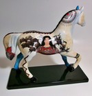 The Trail Of Painted Ponies  sounds Of Thunder   12240 W box Horse Figurine