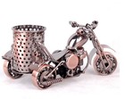 Metal Sculpture - Retro Classic Handmade Iron Motorcycle Unique Metal Art Dec   