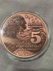 Avdp Natural Wonders Amazon Rainforest 5 Oz  999 Fine Copper Round