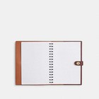 Disney X Coach Notebook In Regenerative Leather With Minnie In Wine Cq803 Nwt