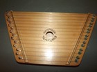 Vintage Small World Toys - Wooden Lap Harp - String Instrument