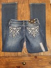 Miss Me Jeans - Size 28- Blue Medium Wash - Bootcut Slim Stretch - New With Tags