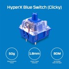 Portable 60  Mechanical Gaming Keyboard With Blue Switch 61keys Rgb Led Backlit