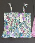 Girls Janie   Jack   Crewcuts Outfit Size 8 - Floral Tank Top W purple Shorts