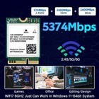 Wi-fi 7 Mt7925 M 2 Key E Tri-band 5374mbps Bluetooth 5 3 Laptop Pc Wireless Card