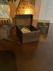 Vintage Neiman Marcus Jan Barboglio The Giving Box Iron Guardian Angel With Nail