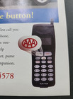 1980 s Aaa Triple A Mobile Phone Advertisement Flyer 7  X 5 