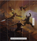 Marvel Wall Mural Avengers Epic Battle Photo Wallpaper 250x280cm Spider-man