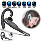 Trucker Wireless Headset Bluetooth 5 1 Earpiece Dual Mic Earbud Noise Cancelling