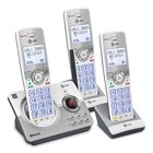 At t 3-handset Answering System With Connect To Cell Dl72350