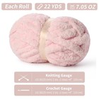 10 Pack Of Jumbo Chunky Yarn For Hand Knitting 10  Super Bulky-fluffy Chenill   
