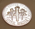 1961 Gem  Proof   eye Candy  Dime 90  Silver Blazing Luster   505