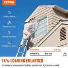 Vevor Telescoping Ladder Aluminum Extension Step 10 5 Ft Multi-purpose Portable
