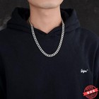 8mm Solid 925 Sterling Silver Cuban Curb Link Chain Men Women Necklace Hip Hop