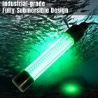 900000000lumens 12v 126led Green Underwater Fishing Light Lamp Fish Attract 5m
