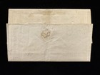 Ny New York 1800 Stampless Cover Ny Clamshell  Shipping Content