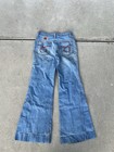 Vintage 70s-80s Hippie Era Viceroy Sportswear Bellbottom Jeans Size 32  28x40 