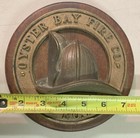 Vintage Brass Oyster Bay Fire Company  1