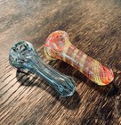  buy 2 Get 2 Free   Glass 2 5-3 5    Tobacco Smoking Thick Glass Spoon Pipe