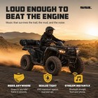 Soundstorm Btb6 Bluetooth 6 5  450w Atv marine Off Road Amplified Tube Speaker