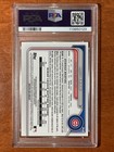 Matt Shaw 2024 Bowman Chrome Mega Box Auto Green  99 Chicago Cubs Psa 10