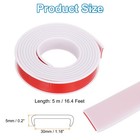 16 4ft U-shape Edge Banding Furniture Edge Protector White  30mm 1 18  