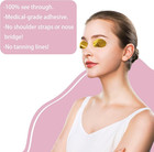 Disposable Transparent Tanning Bed Goggles-comes With Plastic Box For You To Sto