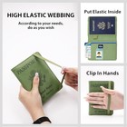 Melsbrinna Premium Leather Passport Holder Covers Case  Waterproof Rfid Blocking