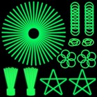 100 Pk 8   Green Glow Sticks Glow Necklaces In The Dark Party Favors Supplies   