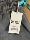 Figs Scrub Pants High Waisted Zamora Medical Size Tall Xs Color Graphite S15