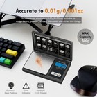 Gram Scale Digital Scale 0 01g Accuracy  500g Small Pocket Scale Jewelry Scale 