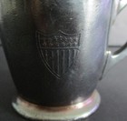 1924 Uscg United States Coast Guard Wardroom Silver Plated Four Ounce Creamer