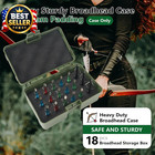 Broadhead Case  Archery Broadhead Box Storage Case  Arrow Head Tip Organizer Cas