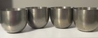 Vintage 1970s Pewter Jefferson Cups Kmd Royal Holland Daalderop Set Of 4