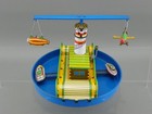 Vintage Reproduction Ms280 Metal Tin Mechanical Airplane Boat Zeplin Lighthouse