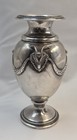 Antique 19th Century French Silver Figural Rams Head Vase Urn  4 3 4  100g